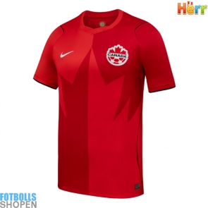 Billiga Kanada Hemmatröja VM 2026 Kortärmad